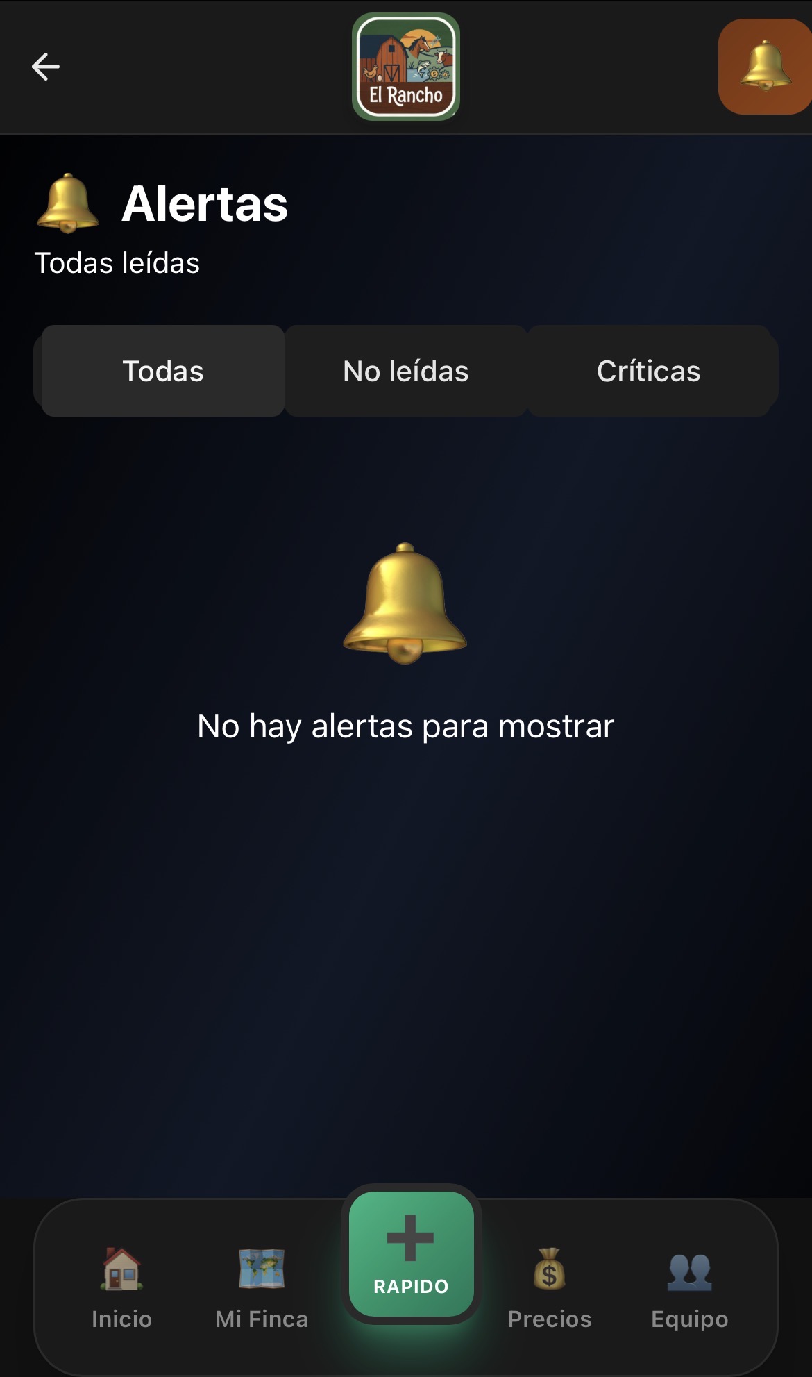 Alertas (modo oscuro)